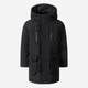 Детская зимняя парка длинная для мальчика Minoti 19coat82 41122JNR 98-104 см Черная (5063025342062) - изображение 2
