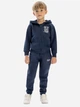Дитячі теплі спортивні штани-джогери для хлопчика Minoti 19fleece83 41362JNR 92-98 см Темно-сині (5063025360660) - зображення 2