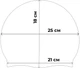 Взрослая шапочка для плавания Renvo Garda Уни OSFM Черная (2SC1201-01) - изображение 5