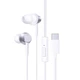 Наушники с микрофоном Baseus Encok CZ11 Wired Earphones A00164300213-Z1 Hi-Fi Audio/Type-C White - изображение 1