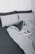 Підковдра Moon&Star Ranforce Elite Gray Square King Size 220 x 240 см (MS-870000419) - изображение 10