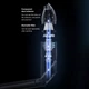 Автомобильный портативный пылесос Usams US-ZB259 YAJ Series 4300Pa 4000mAh Черный - изображение 7