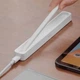 Кейс для зарядки стілусу Baseus Smooth Writing Wireless Stylus Charging Case (SXBC030002) White - изображение 7
