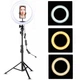 Кольцева LED лампа з WiFi-пультом XPRO RL-18 II 55W 45 см 3 кріплення сумка (MER-14929_2302) - изображение 3