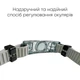 Очки для плавания Renvo Gilgit Anti-fog Универсальные Серые OSFM (2SG520-02) - изображение 5