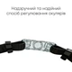 Очки для плавания Renvo Gilgit Anti-fog Универсальные Черные OSFM (2SG520-01) - изображение 5