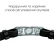 Очки для плавания Renvo Javari Anti-fog Универсальные Черные OSFM (2SG300-01) - изображение 5