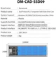 Зовнішня кишеня Dynamode для M.2 SSD NVMe (PCIe)/M.2 SSD SATA combo - USB3.2 GEN2 Type-C Transparent (DM-CAD-SSD09) - зображення 14
