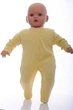 Человечек с кантиком интерлок Babykroha желтый 62 см (42684) - изображение 1