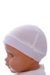 Шапка трикотажная интерлок Babykroha молочная 0м+ (43752) - изображение 2