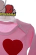 Боди с длинным рукавом для девочки интерлок I love mama/papa 62 см (42570) - изображение 2