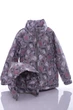 Куртка для девочки на трикотаже Babykroha с Кошечкой серая 98 см (44906) - изображение 5