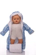 Конверт на флисе для мальчика Babykroha с принтом Мишек baby голубой 68 см (44953) - изображение 4