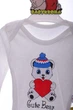 Боди с длинным рукавом Cute Bear интерлок Findik бежевое 80 см (41512) - изображение 2