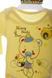 Боди с длинным рукавом Honey Hunter хлопок MiniPapi желтое 62 см (41545) - изображение 2