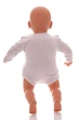 Боди с длинным рукавом интерлок Babykroha белый 68 см (50038) - изображение 4
