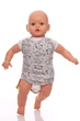 Боди майка кулир для мальчика Babykroha серый Сова 80 см (50076) - изображение 3