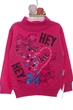 Гольф на флисе для девочки с Бантом малиновый Kipir Kids 104 см (44281) - изображение 1