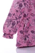 Куртка для девочки на трикотаже Babykroha Flowers розовая 86 см (42580) - изображение 3
