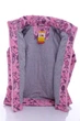 Куртка для девочки на трикотаже Babykroha Flowers розовая 86 см (42580) - изображение 4