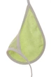 Нагрудник интерлок Babykroha 12*15 см салатовый 3м+ (45077) - изображение 3