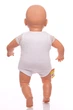 Боди майка интерлок Babykroha белый 68 см (50030) - изображение 4