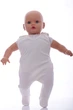 Ползунки на кнопках интерлок Babykroha молочный 68 см (42008) - изображение 1
