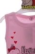 Боди майка для девочки трикотажное Baby розовое 86 см (38033) - изображение 2