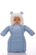 Конверт на меху для мальчика Babykroha голубой 68 см (44983) - изображение 1