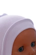 Чепчик на завязках интерлок Babykroha белый 3м+ (50140) - изображение 3