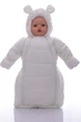 Конверт на флисе Babykroha молочный 68 см (44910) - изображение 1