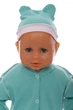 Человечек с шапкой интерлок Babykroha ля-ля цвет морской волны 50 см (45107) - изображение 2