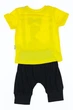 Костюм з коротким рукавом для хлопчика Happy жовтий 86 см (42899) - зображення 2