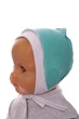 Чепчик на завязках интерлок Babykroha морская волна 0м+ (45095) - изображение 1