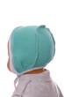 Чепчик на завязках интерлок Babykroha морская волна 0м+ (45095) - изображение 2