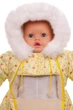 Комбинезон на меху для девочки Babykroha с принтом Сердечек желтый 74 см (27670) - изображение 2