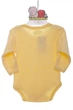 Боди с длинным рукавом хлопок Luxeline желтый 68 см (42174) - изображение 4