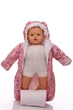 Конверт на флисе для девочки Babykroha с принтом Мишек baby розовый 68 см (44952) - изображение 4