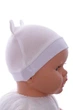 Шапка с ушками интерлок Babykroha Мишка молочный 0м+ (41661) - изображение 2