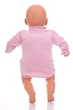 Боди с длиным рукавом с горлышком для девочки интерлок Babykroha розовый 92 см (50701) - изображение 4