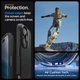 Чехол Spigen для iPhone 16 Pro Max - Liquid Air, Matte Black (ACS07988) - изображение 8