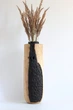 Ваза напольная из дуба ручной работы, диаметр 20 см, высота 60 см (1757) - изображение 9