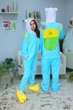 Жіноча кігурумі доросла та підліткова Kigurumi Adventure Time Час Пригод Фін Блакитний L 165-175 см (1113) - зображення 10