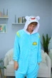 Чоловіча кігурумі доросла та підліткова Kigurumi Adventure Time Час Пригод Фін Блакитний M 155-165 см (1113/2) - зображення 3