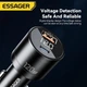 Автомобильное зарядное устройство Essager 120W LED (Type-C 100w + USB 20w) Metall - изображение 2