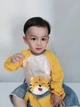 Дитячий нагрудник із рукавами BibShirt, жовтий, розмір 100, 2-3 роки - зображення 5