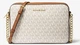Женская сумка кросс-боди Michael Kors Jet Set Large Printed Logo Crossbody Bag 25,2*18,7*5,7 см ваниль - изображение 1