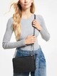 Женская сумка кросс-боди Michael Kors Jet Set Large Logo Crossbody Bag 25,2*18,7*5,7 см черная - изображение 3