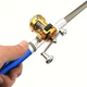 Телескопическая удочка с катушкой FishscribePen, синяя - изображение 8
