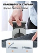 Двухсторонняя подставка держатель 2 в 1 для беспроводной зарядки MagSafe для телефона или планшета Темно Серая (CSS-003) - изображение 9